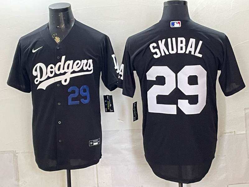 men Los Angeles Dodgers #29 Skubal black Game 2026 Nike MLB Jersey 0807004->los angeles dodgers->MLB Jersey